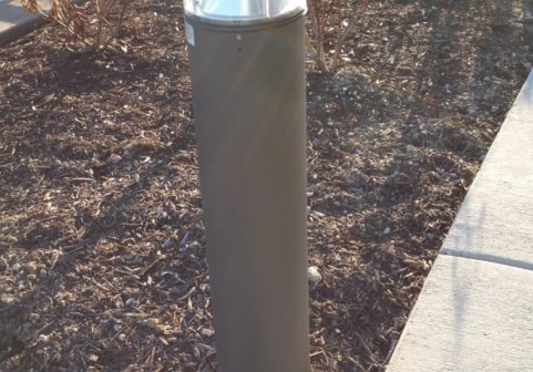 Fort Meade Mail Canopy Bollards 2016